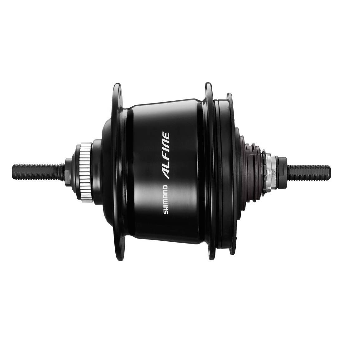 SHIMANO SG-S7001-8 Alfine Hinterrad-Nabe, 8-Gang, 36 Loch, Disc, ohne Zubehör, schwarz