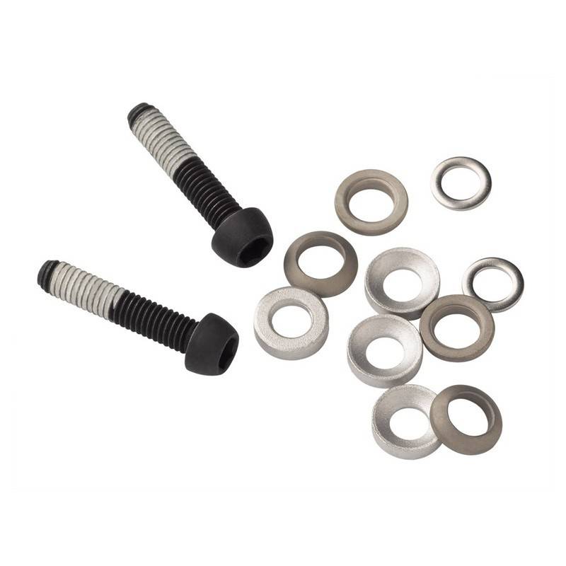 SRAM 00.5318.005.014 Schrauben für Scheibenbremsadapter FMC Stainless T25 22mm, schwarz