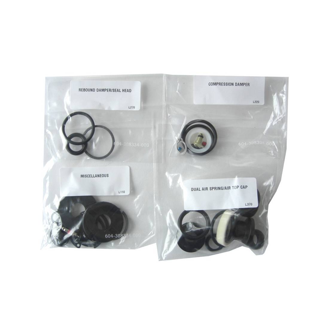 SRAM 11.4015.406.000 Service Kit Dual Air Motion Control 10 Revelation, mehrfarbig (1 Set)