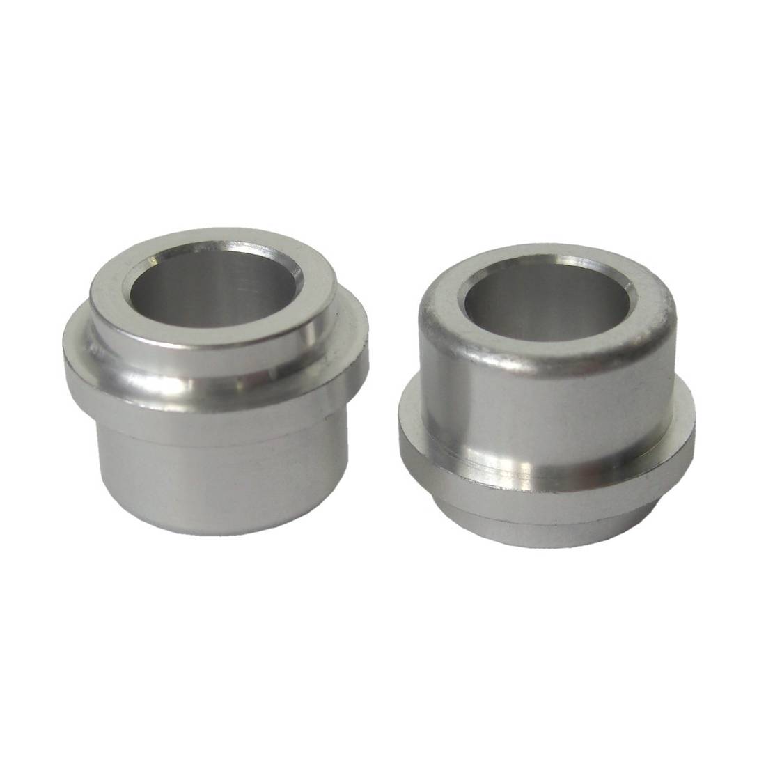 SR Suntour RAA072-480*2 SR Alubuchsen für Dämpferauge 12,7mm Bohrung 8mm für 48,0mm Aufbaustärke, silber (1 Paar)