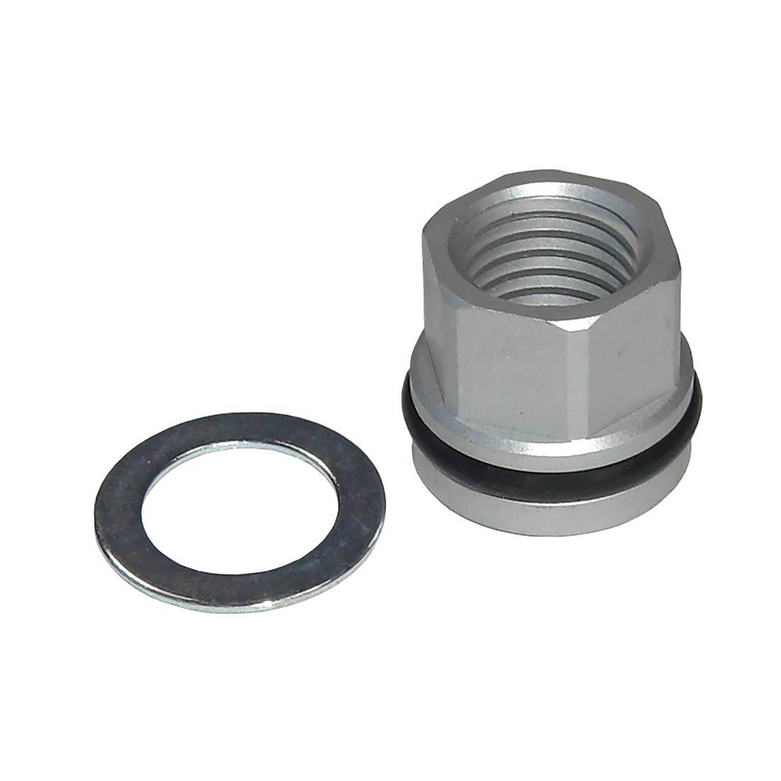 SR Suntour FKE436-02 Fixiermutter-Set für SF17 NRX-S, silber (1 Set)