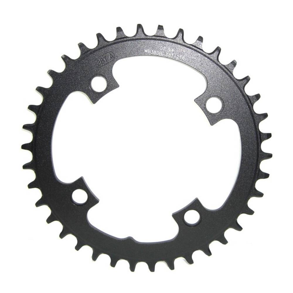 Kettenblatt E-Bike für Yamaha Antrieb 38 Zähne,104mm,FSA für 1x11 XT,2016, WB383B-38T, schwarz