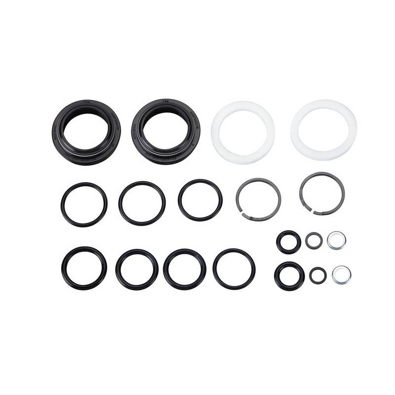 RockShox 00.4315.032.635 Federgabel Service Kit Reba A7 130-150mm (Boost +2018)200Std/1J., schwarz/silber (1 Set)