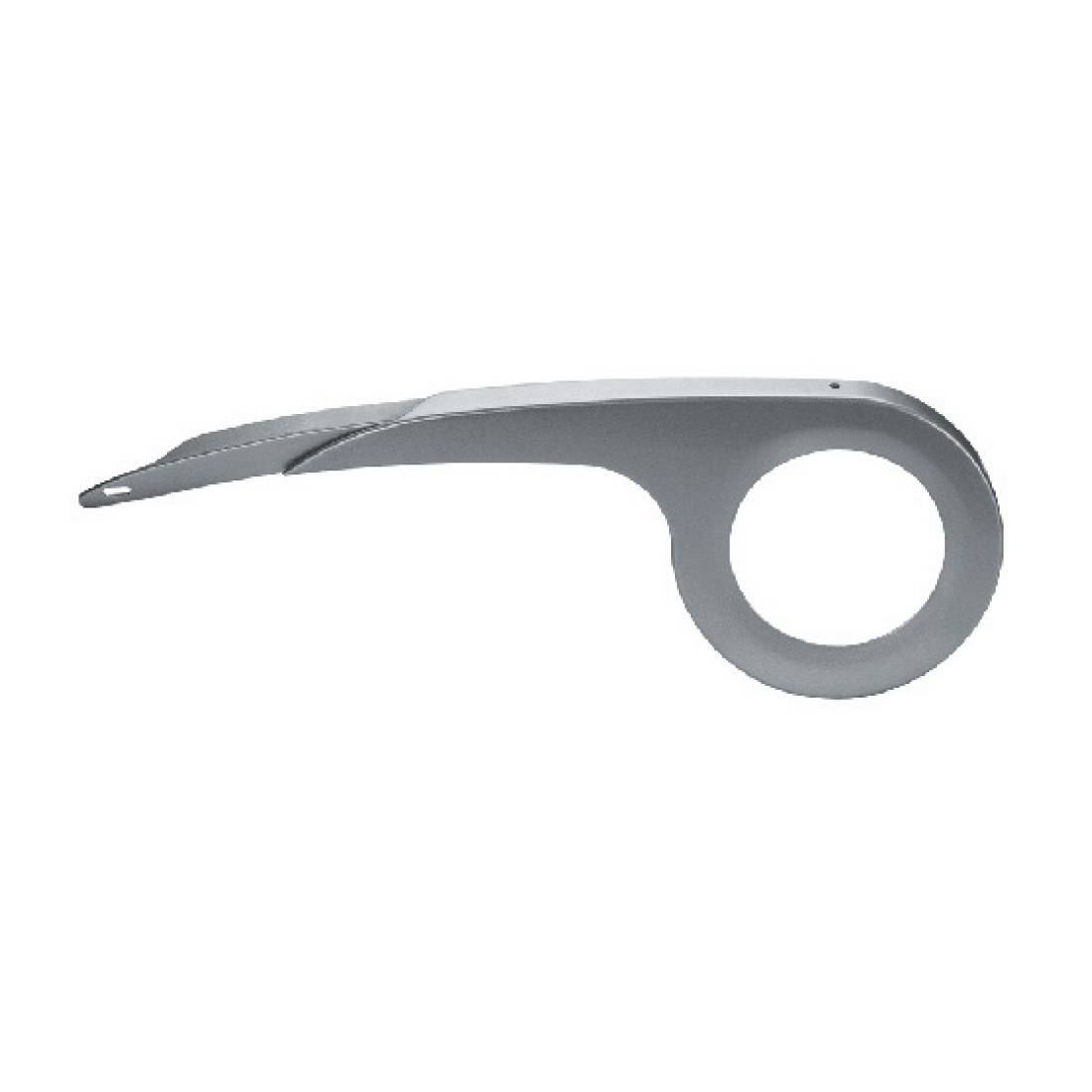 Hebie 0330 E25 Kettenschutz 1-flügelig verstellbar, 38 Zähne, für Nabenschaltung, silber-grau