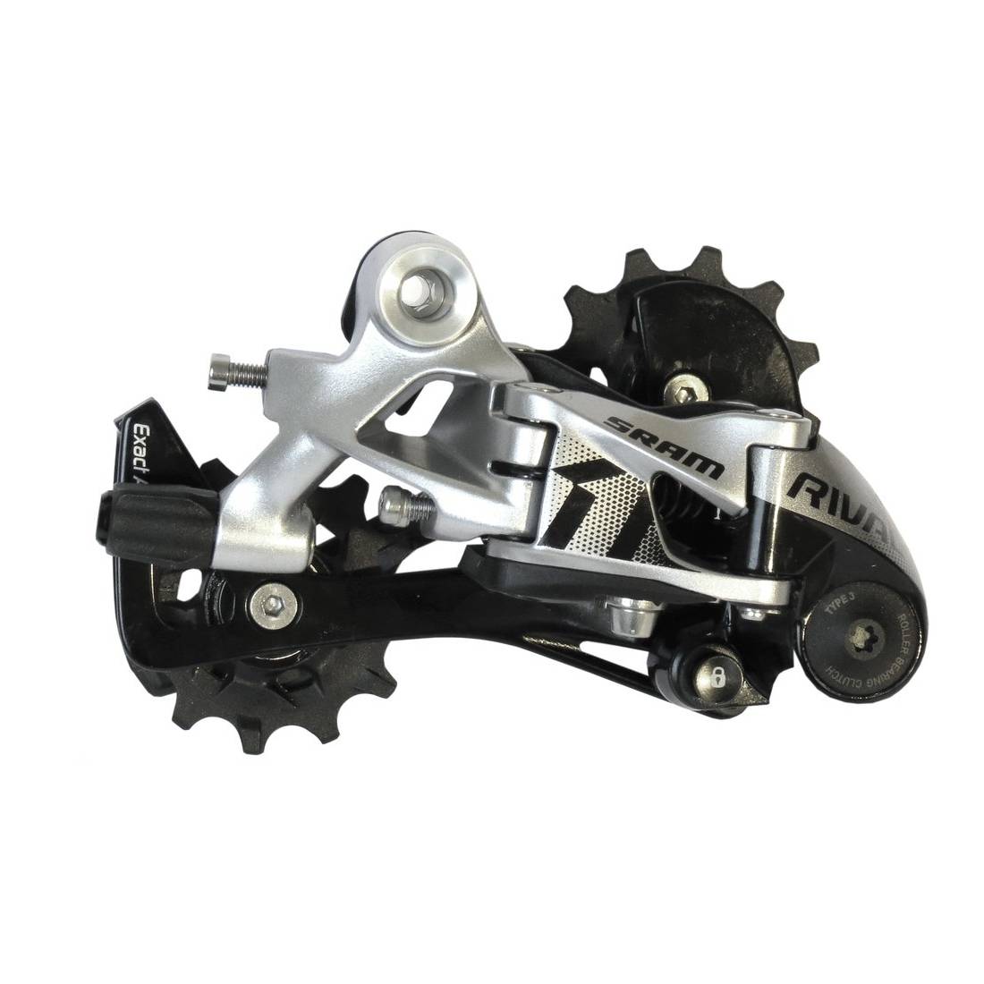 SRAM 00.7518.113.001 11-fach Schaltwerk "Rival 1" Type 3.0, langer Käfig (max. 42 Zähne), schwarz