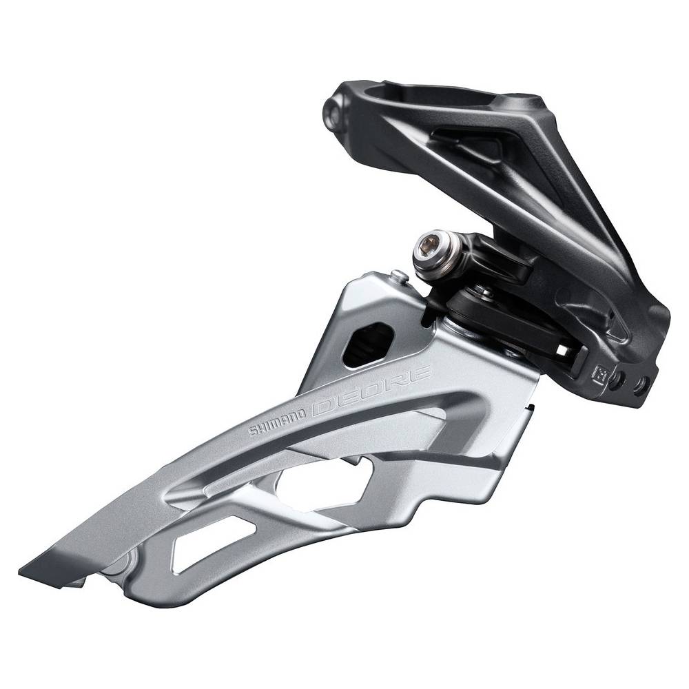 SHIMANO IFDM6000HX6 Umwerfer Deore Side Swing FDM6000HX6,Front Pull,66-69High-C, schwarz/silber