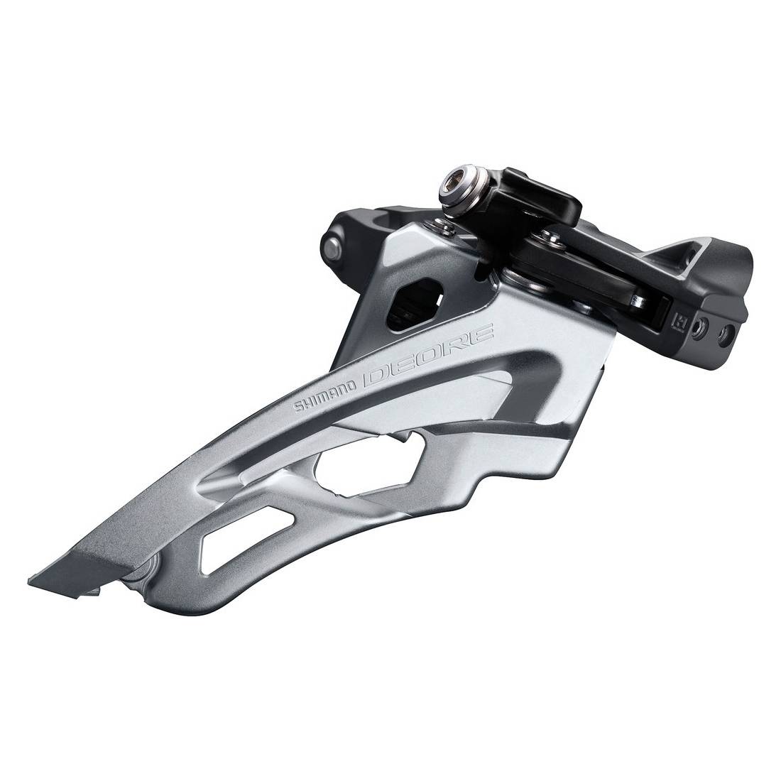 SHIMANO IFDM6000MX6 Umwerfer Deore Side Swing FDM6000MX6,Front Pull,66-69 Mid-Cl., schwarz/silber