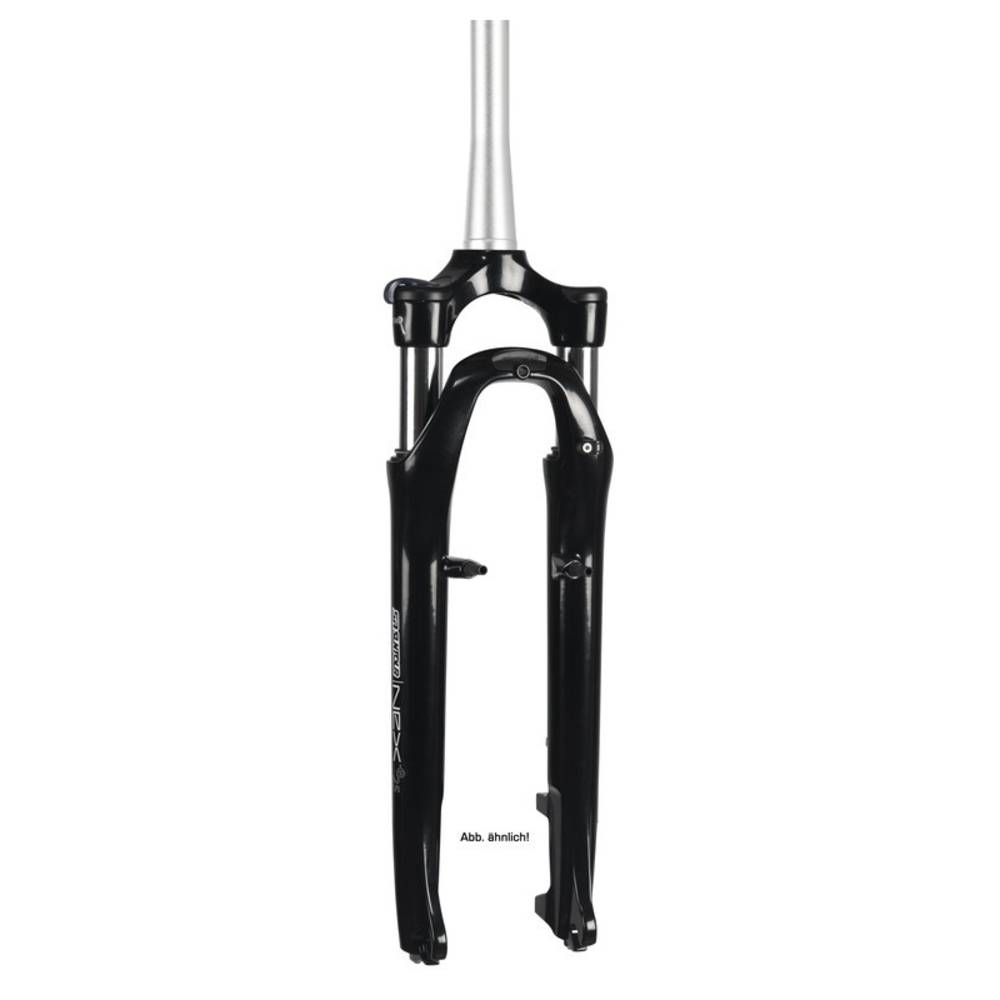 SR Suntour SF14 NEX-E25 HLO P 700C Federgabel SR SF14 NEX E25 HLO P 28" Taper SL272 AHead 9mm 63mm, schwarz matt