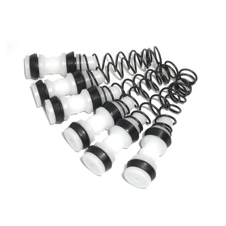 SRAM 11.5018.036.020 Montagekit für G2 GuideRSC/Ultimate Qty 6 mit Feder, schwarz/weiß (1 Set)