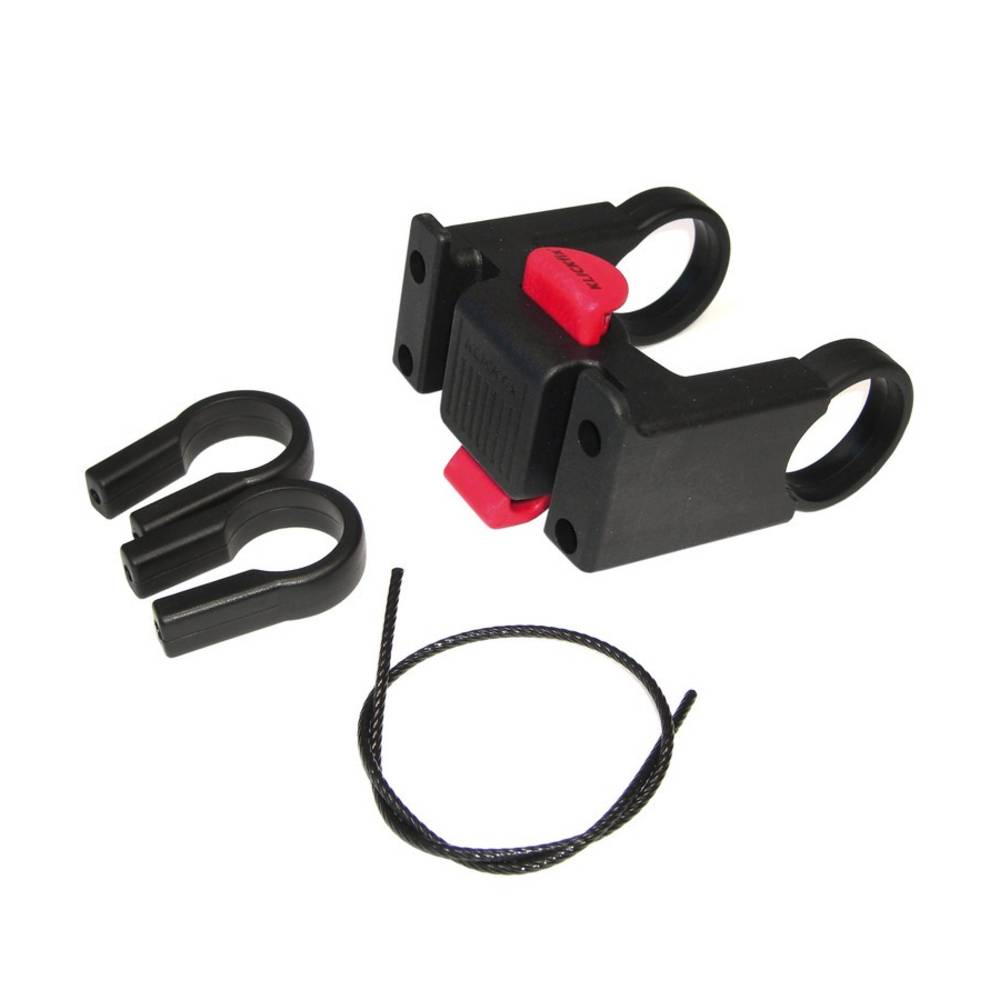 KLICKfix Lenkeradapter schwarz, für Ø 22-26 u. 31,8 mm, schwarz
