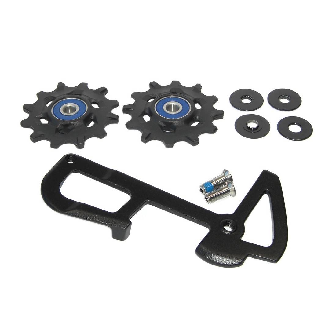 SRAM Schaltwerkrollen X-Sync und Innenkäfig 11.7518.017.000,f.XX1 Schaltwerk,11-fach, schwarz