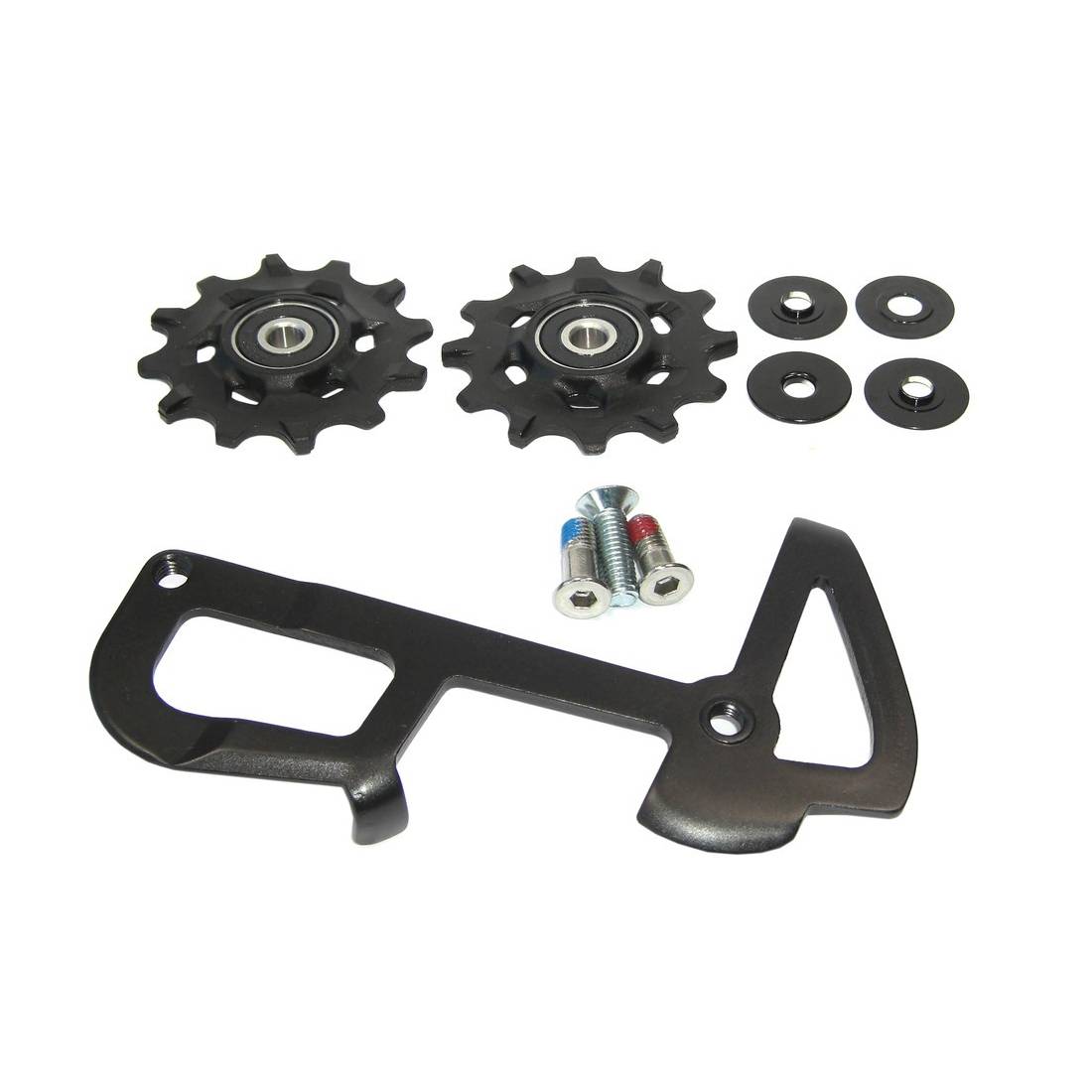 SRAM Schaltwerkrollen X-Sync und Innenkäfig 11.7518.030.000,f.X01/X1 Schaltwerk 11-f, schwarz