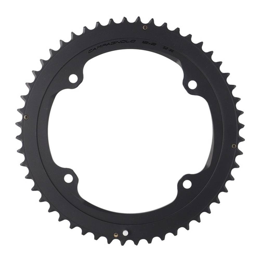 Campagnolo Kettenrad Record 12s FC-RE952 52 für 36 Zähne + Schrauben, schwarz