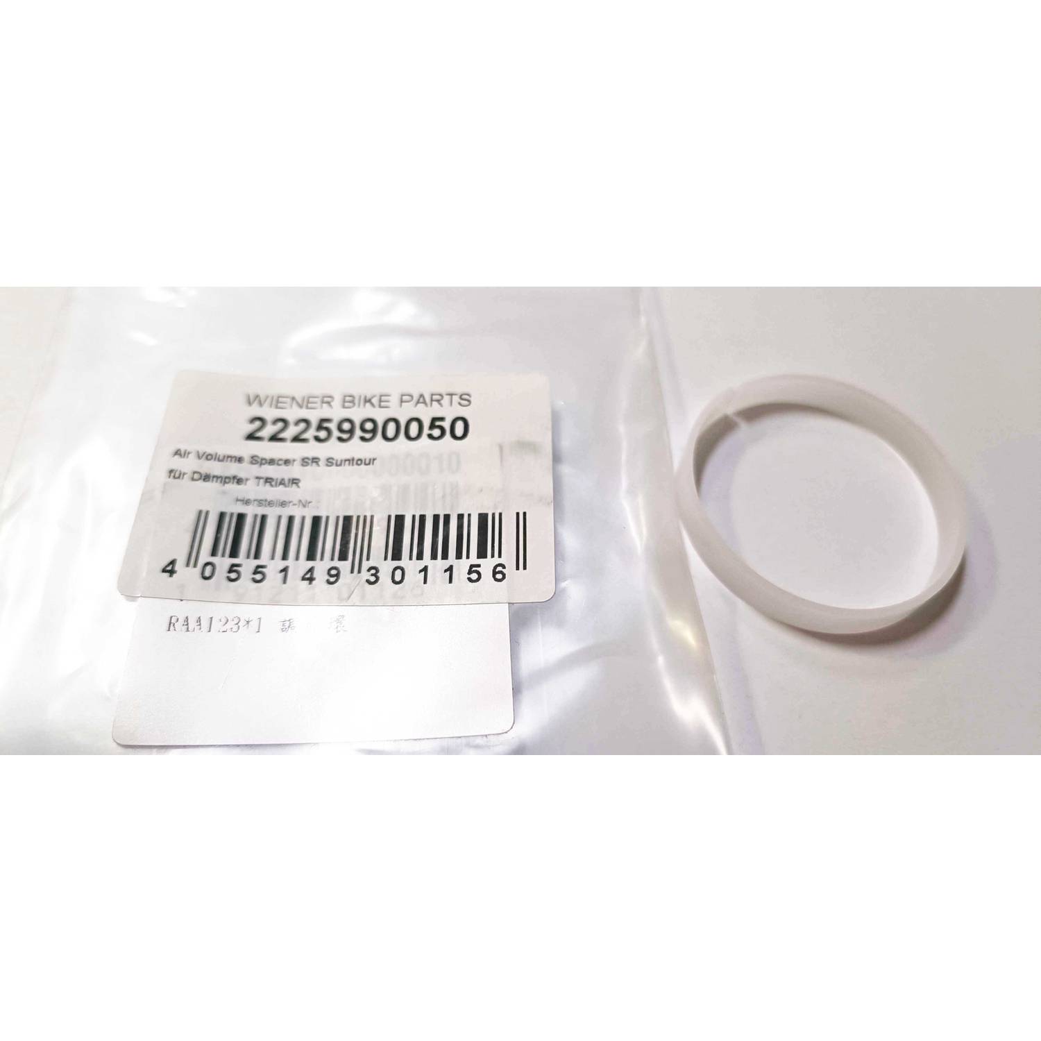 SR Suntour Air Volume Spacer für Dämpfer TRIAIR, weiß