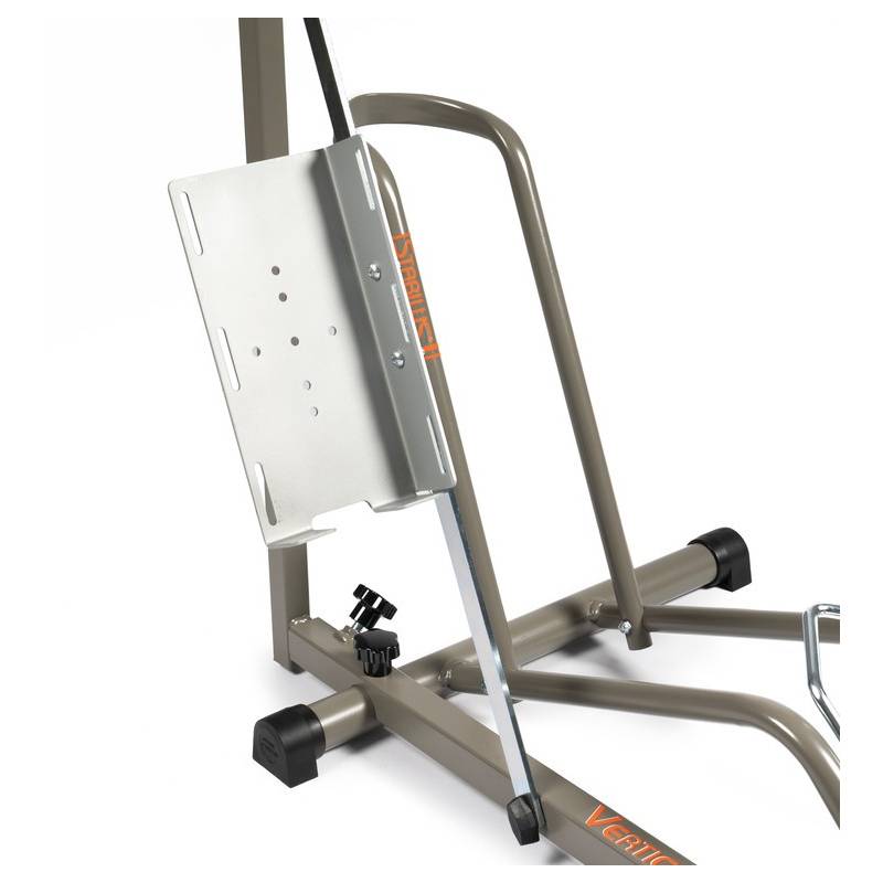 Officine Parolin Stabilus Halter für Ladegerät E-Bike passend für Stabilus Vertical, silber