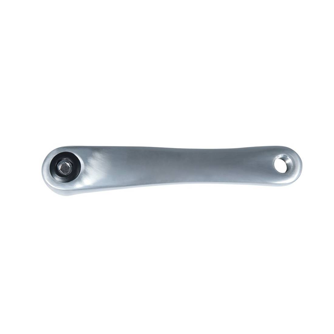 Kurbel Rock links, 170mm lg. Alu, 4-kant, silber