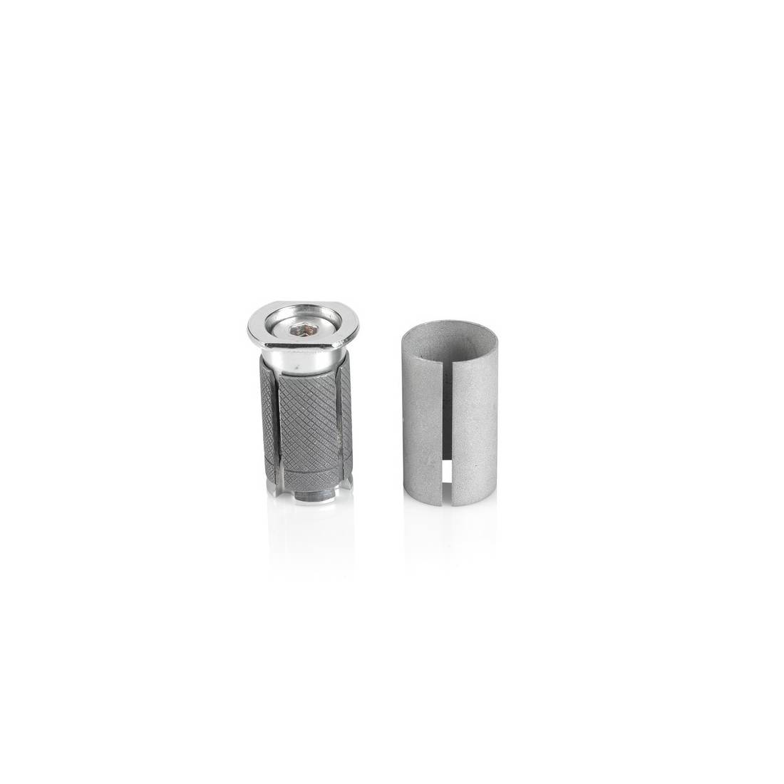 XLC A-Head-Plug AP-C03 für Carbongabel, silber