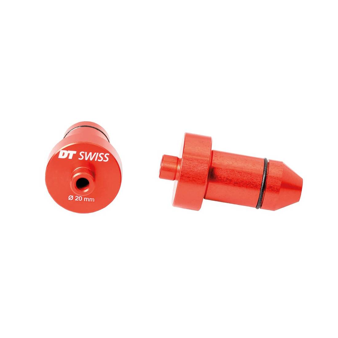 DT Swiss Zentrieradapter DT Swiss pro line 20mm, Kit, TUWXXXXV05123S, rot, 2-teilig (1 Set)