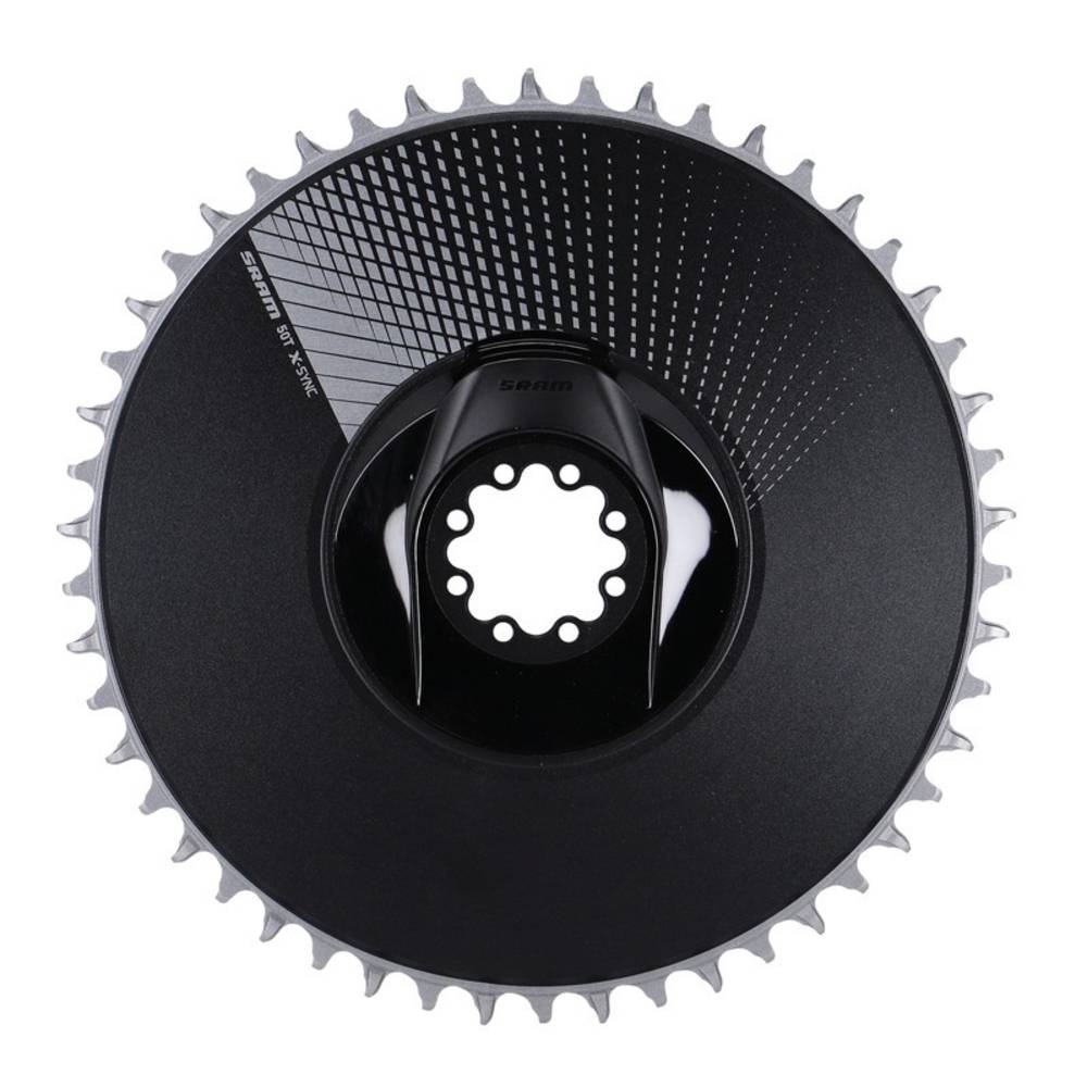 SRAM Kettenblatt X-Sync Aero Road 50 Z.,Alu,DM,12-f., schwarz