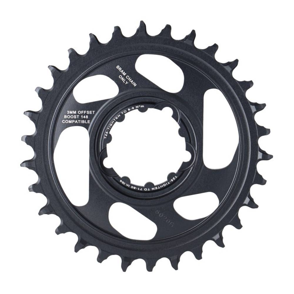 SRAM Kettenblatt X-Sync2 SL Eagle Boost 30 Z.,Alu,offset 3mm,DM,12-f., grau