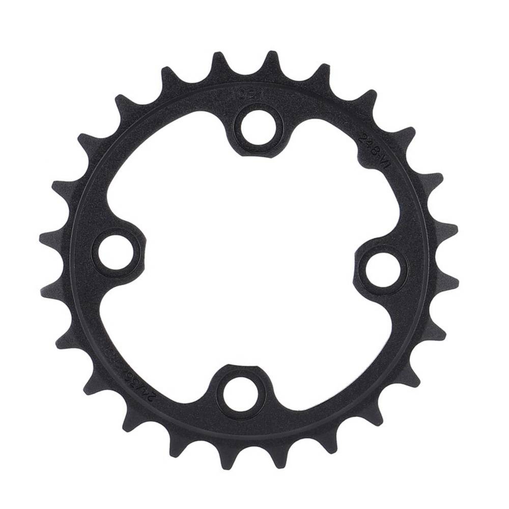 Truvativ Kettenblatt MTB 24 Zähne V1, 9/10-fach, 64 mm LK, 3,mm,Alu, schwarz