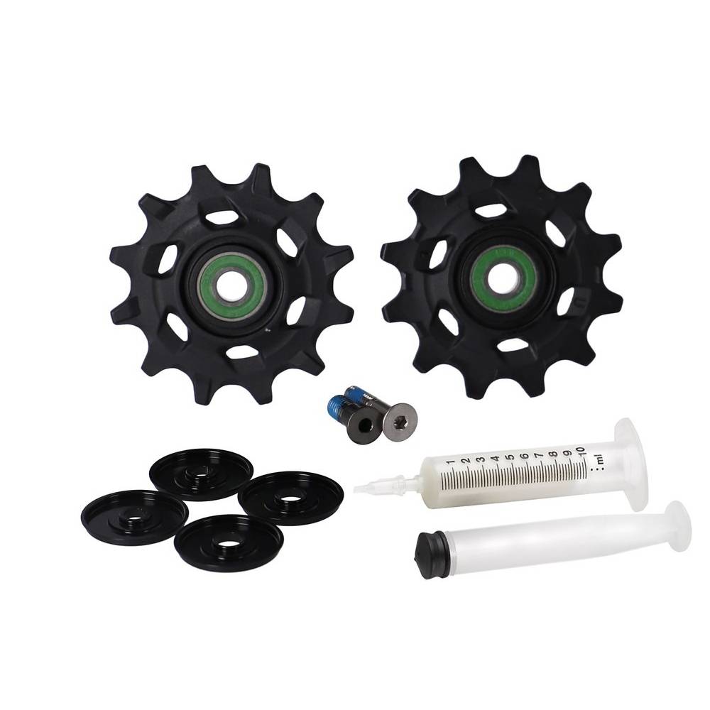 SRAM 00.7518.127.000 Red eTap AXS Pulley, 12-fach, 12 Zähne, Keramik, schwarz (1 Set)