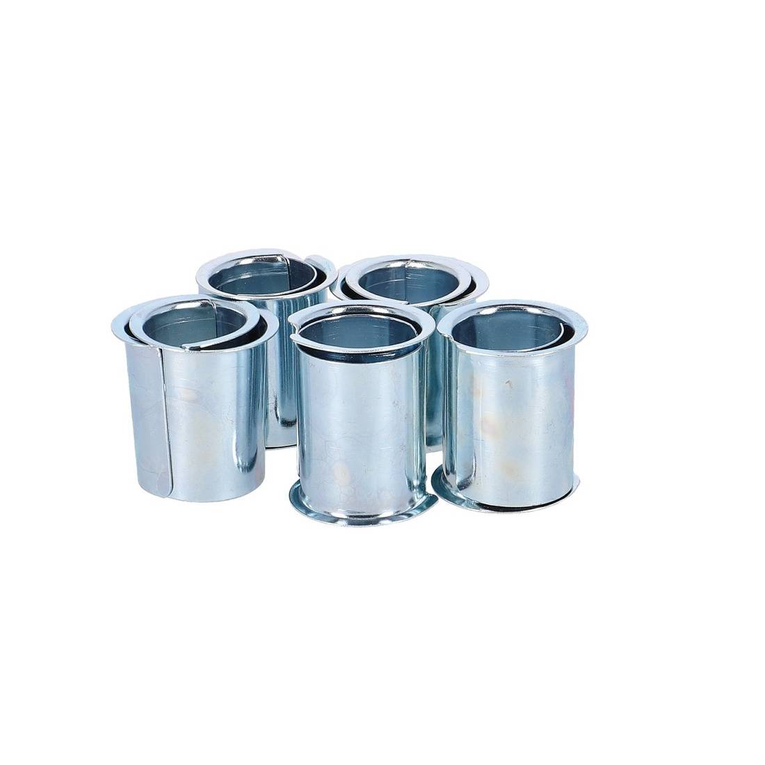 Fix Nippel Sattelstützbeilage 1,0 mm Metall L=35 mm Innend. 25mm, silber (10er Pack)