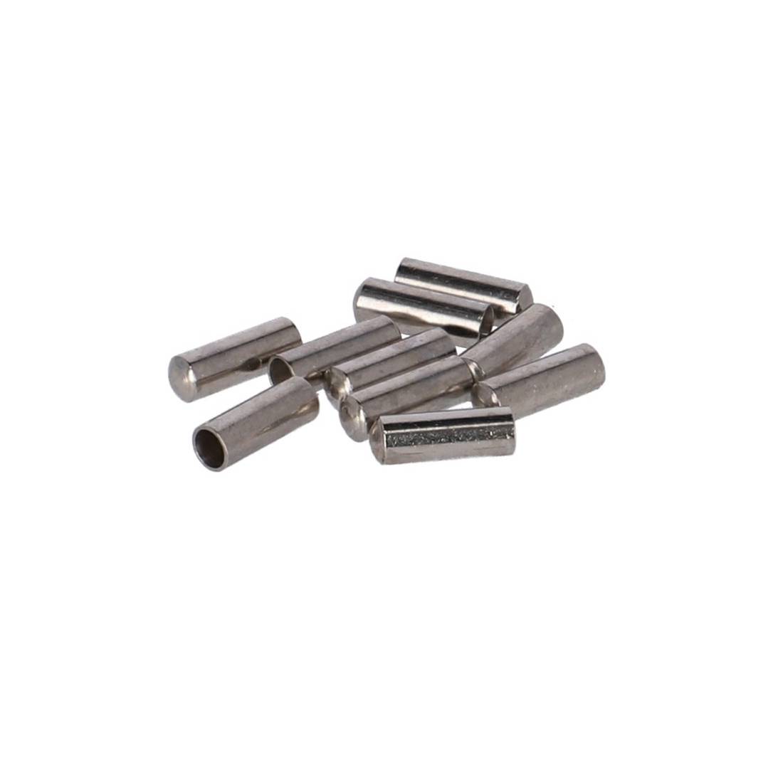 Fix Nippel Endhülse für Bremsinnenzug Innendurchmesser 1,9 mm, silber (10er Pack)