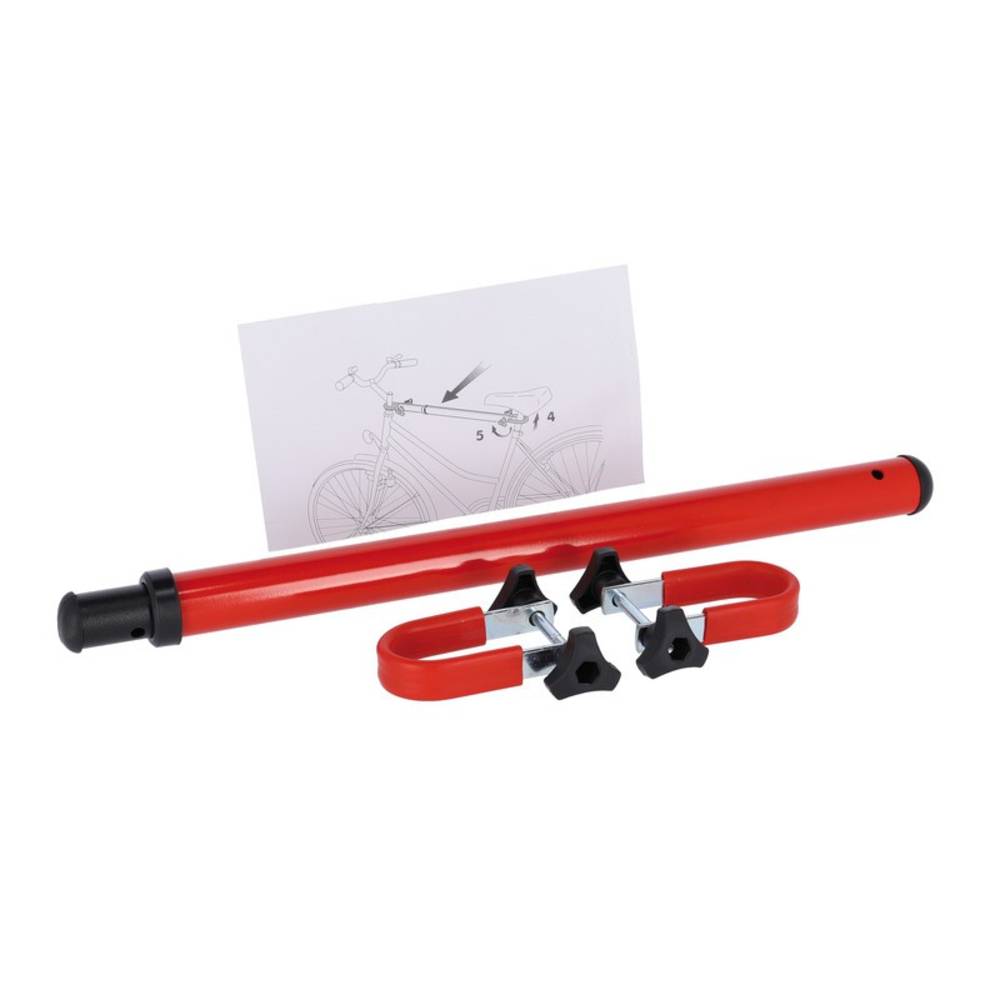 XLC Rahmenadapter für Heckträger speziell für Tiiefeinsteiger/BMX, rot