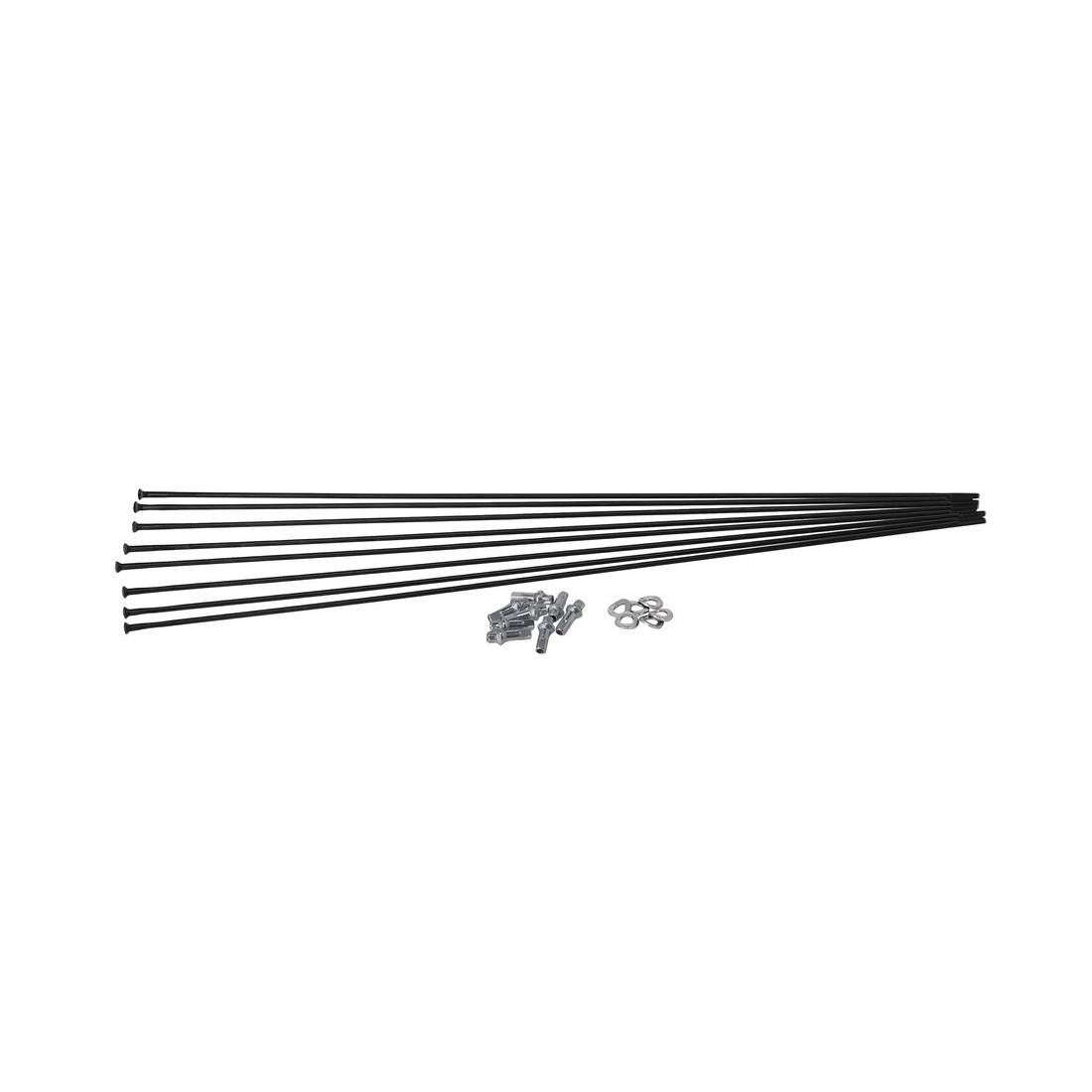 DT Swiss WXKHX00007074S Speichenkit HX 1501 Spline 27,5 Vorderrad + Hinterrad, schwarz (1 Set)