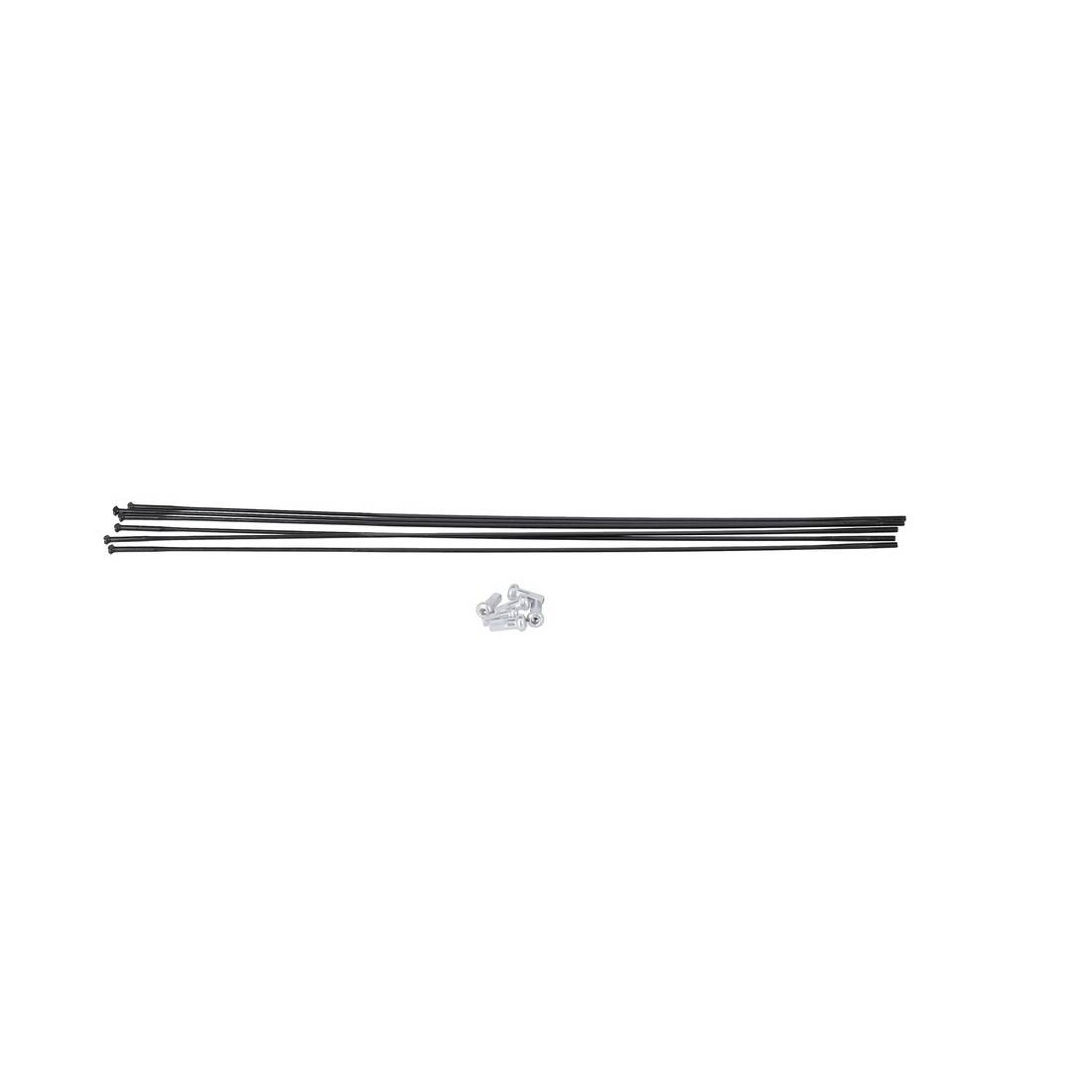 DT Swiss Speichenkit PR 1100 MC Dicut 35 Vorderrad + Hinterrad, WXKPR1M357342S, schwarz (1 Set)