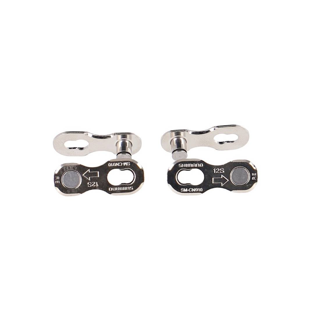 SHIMANO Kettenverbindungsstift SMCN91012A 12-fach, silber (2 Paar)