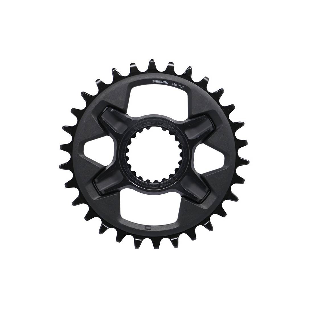 SHIMANO Kettenblatt 30 Zähne, für FCM8100 1x12, schwarz
