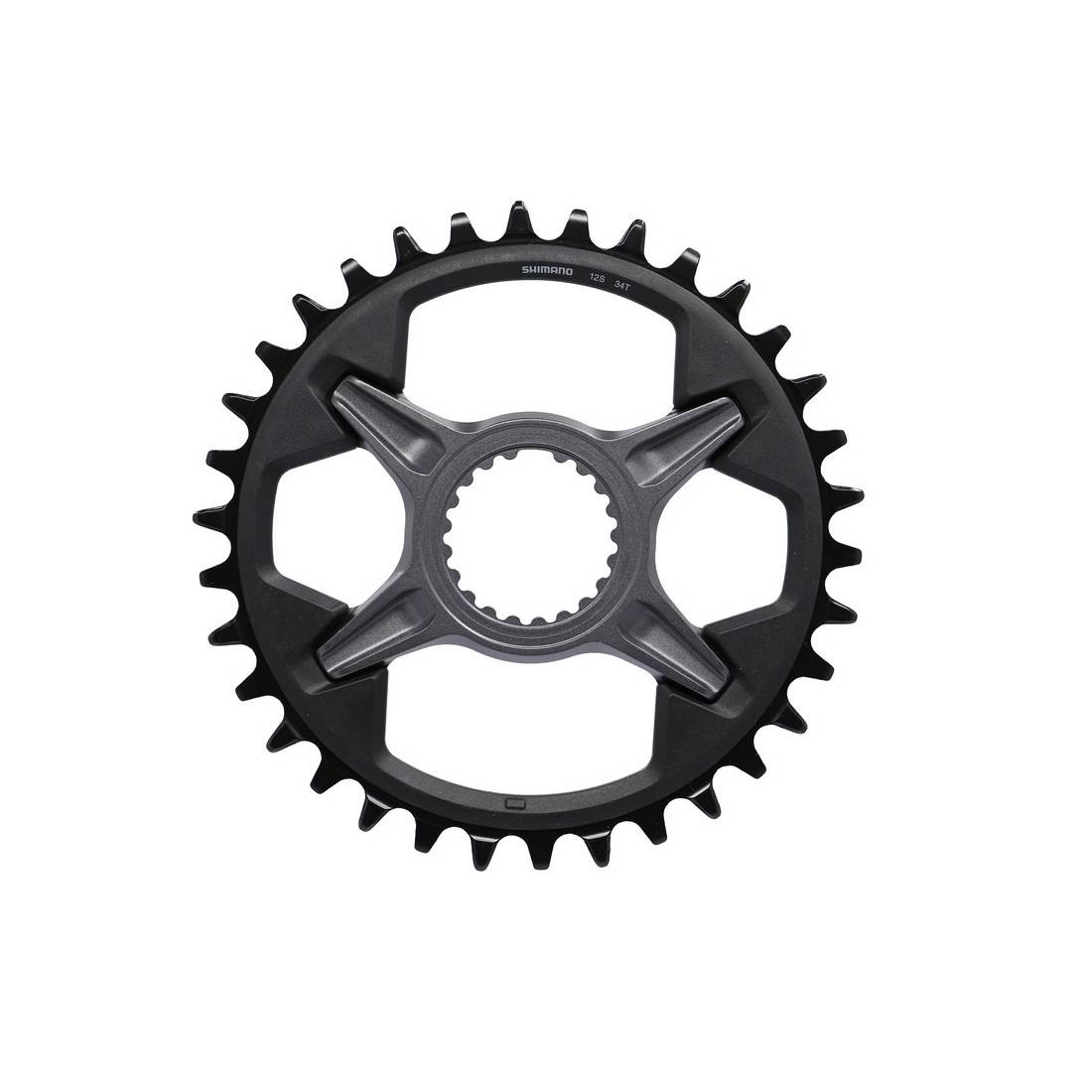 SHIMANO Kettenblatt 34 Zähne, für FCM7100 1x12, schwarz