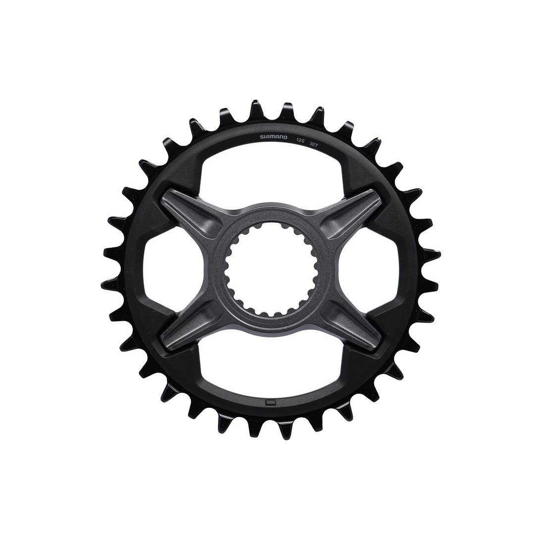 SHIMANO Kettenblatt 32 Zähne, für FCM7100 1x12, schwarz