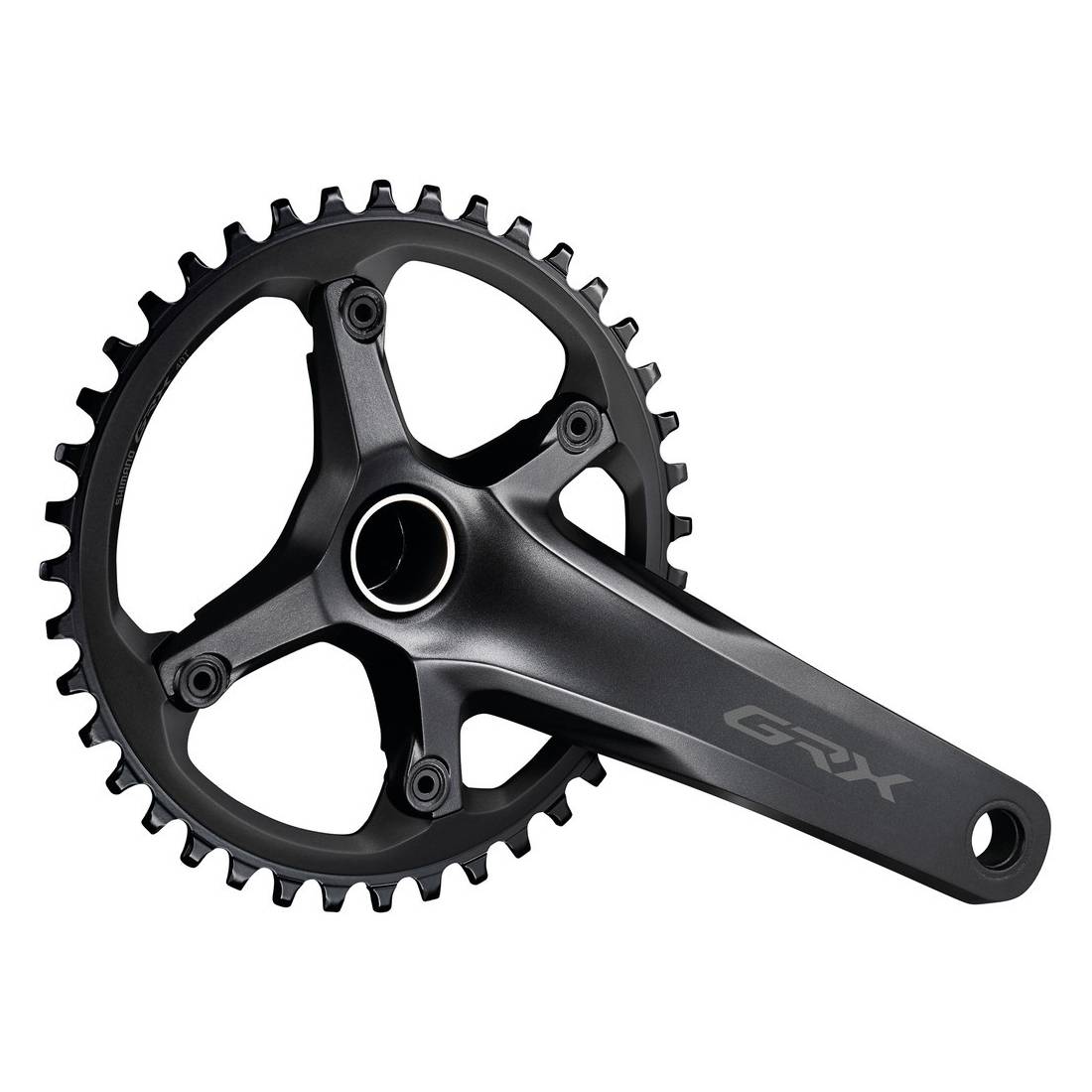 SHIMANO Kurbelgarnitur GRX 600 40 Zähne 175mm FCRX600, 2-Piece für 11-fach (1 Set)