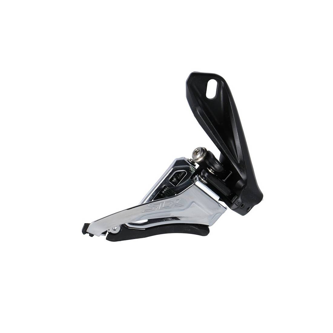 SHIMANO FD-M7100-D Umwerfer "SLX", 2x12-fach, Side Swing, Front Pull, 66-69°, Direct Mount, schwarz/silber