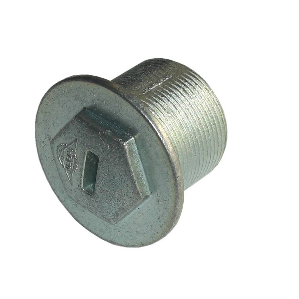 Hebie Gewindestück für Kettenschutzschutz 18 mm, silber