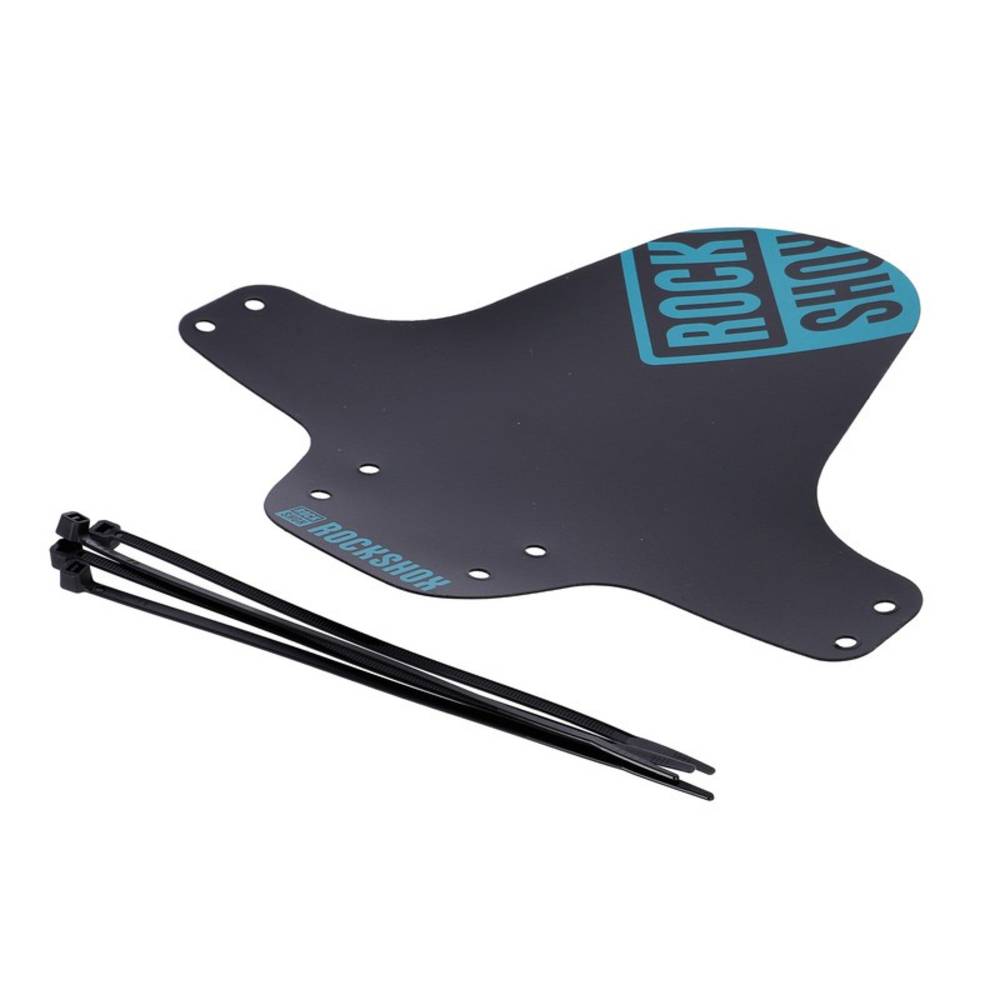 RockShox Fender MTB universal vorne 00.4318.020.019,black/teal Print, schwarz