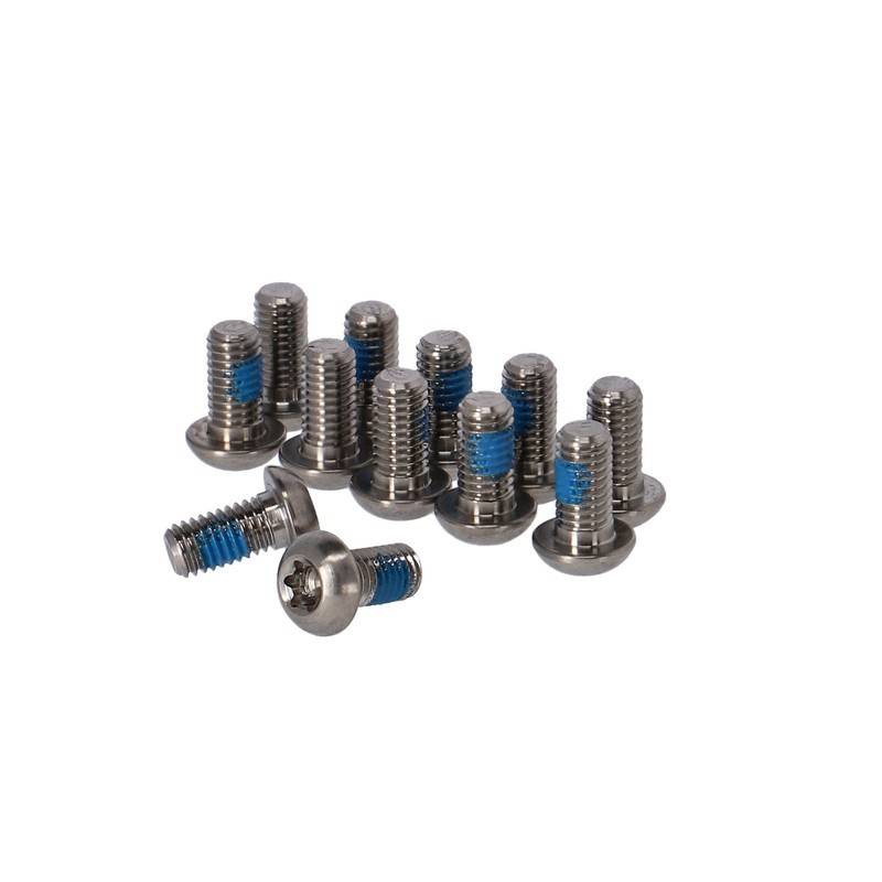 SRAM SchraubenKit für Bremsscheib.Btl/12St Titan T25,silber,00.5318.027.001, silber (1 Set)