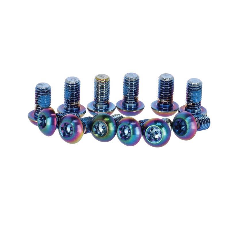 SRAM SchraubenKit für Bremsscheib.Btl/12St Titan T25,Rainbow,00.5318.027.000 (1 Set)