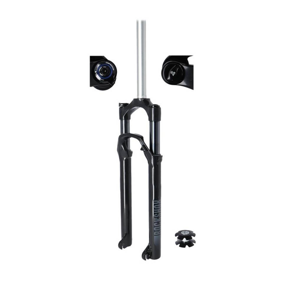 RockShox Federgabel Recon Silver RL 120mm DiscB 27.5"1 1/8,sw,9QR,Crown,SA,42off,D1, schwarz