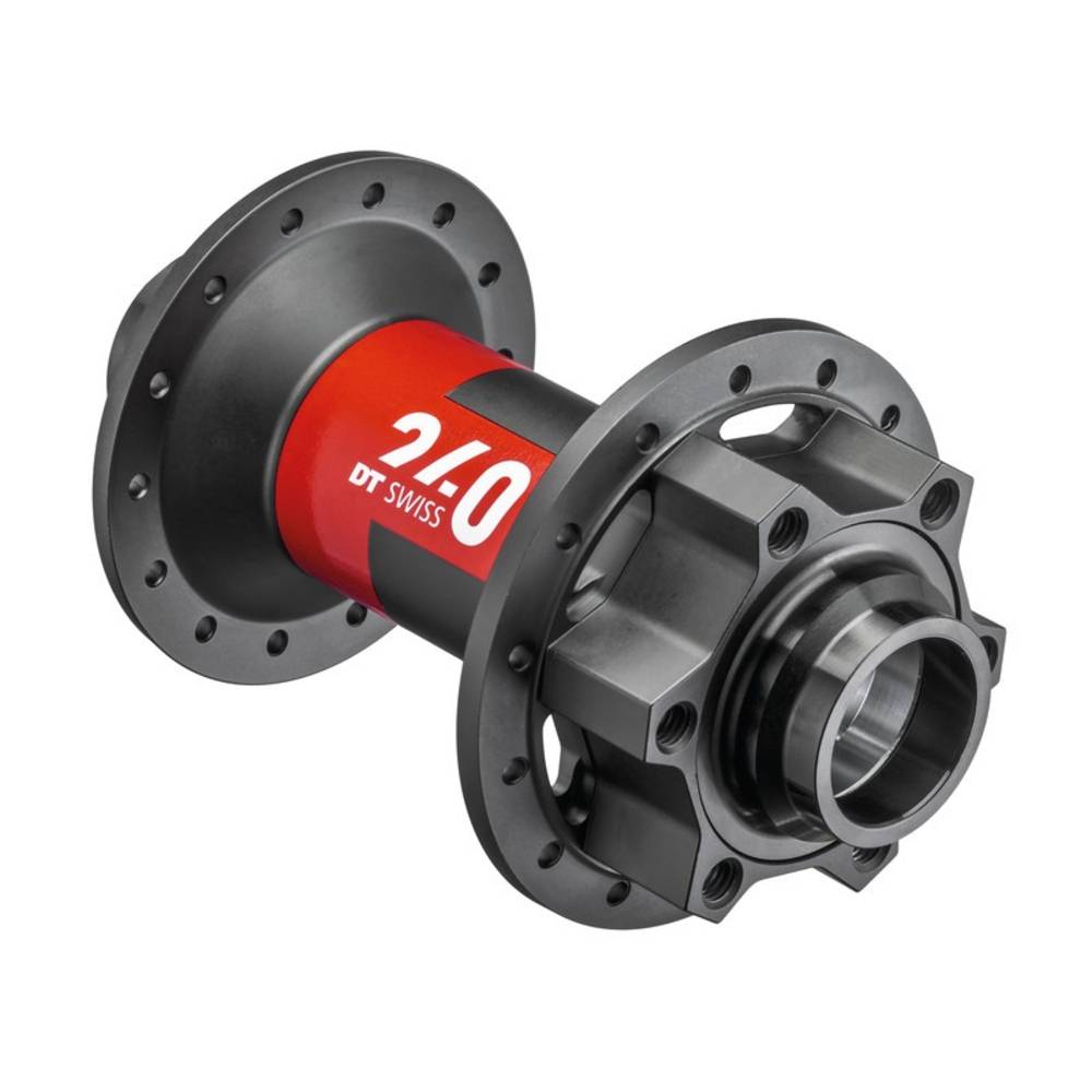 DT Swiss Vorderrad-Nabe 240 MTB Disc Brake 110mm/20mm TA, IS 6-bolt, 28 Loch, schwarz