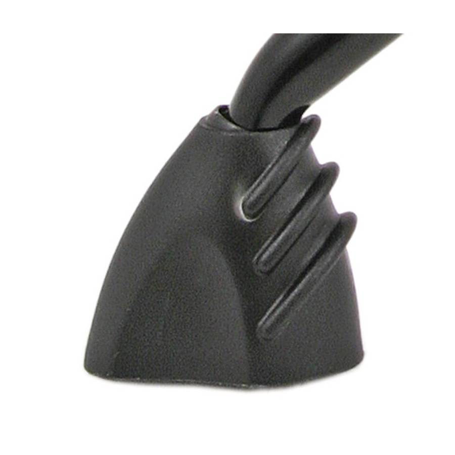 Hebie Gummifuß für Zweibeinständer 0605, schwarz (2er Pack)