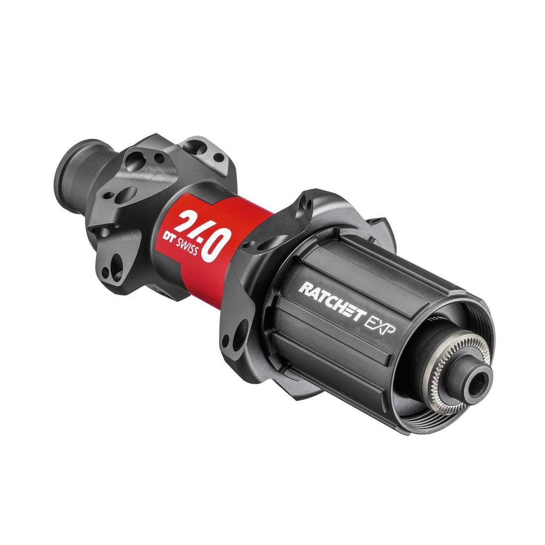 DT Swiss Hinterrad-Nabe 240 Road Straightpull 130/5 QR, 24 Loch, non disc, Shim. RD 11, schwarz