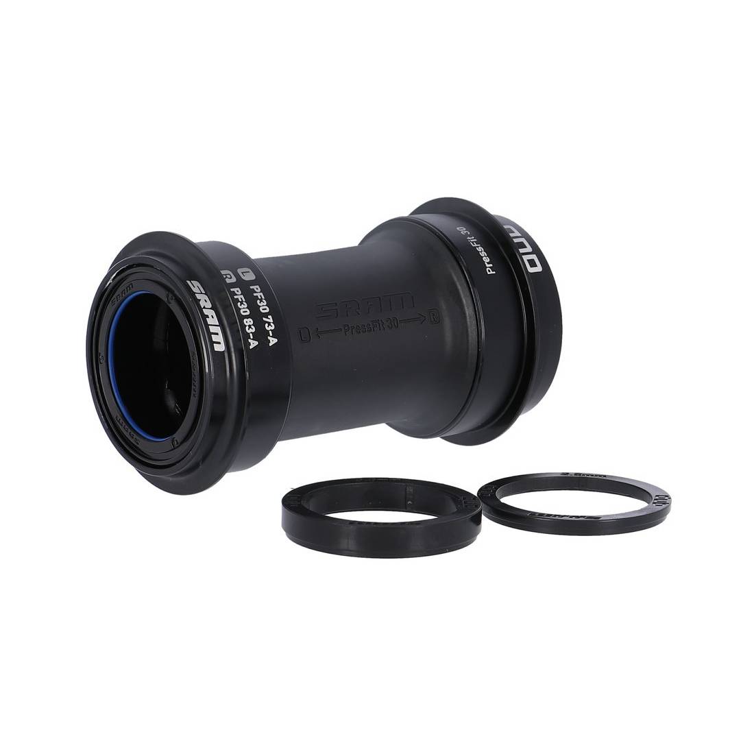 SRAM Innenlager DUB PressFit30 Road Wide alum,73mm,00.6418.018.004, schwarz