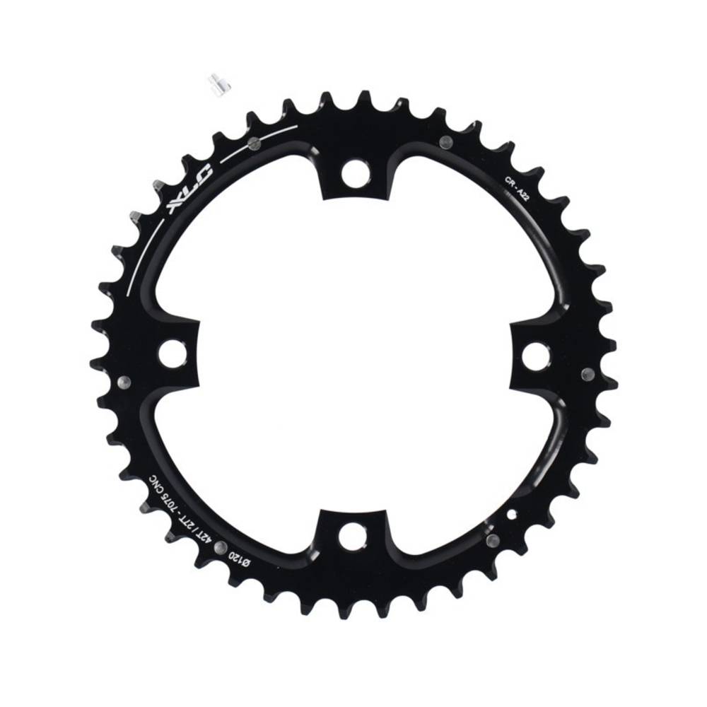 XLC Kettenblatt CR-A22 Sram 2x10 speed, Ø120mm, 42Z., schwarz