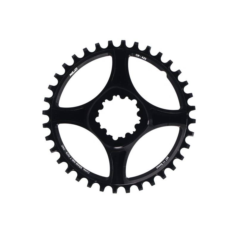 XLC Kettenblatt, 36 Zähne, GXP direct mount, schwarz (1 Stück)