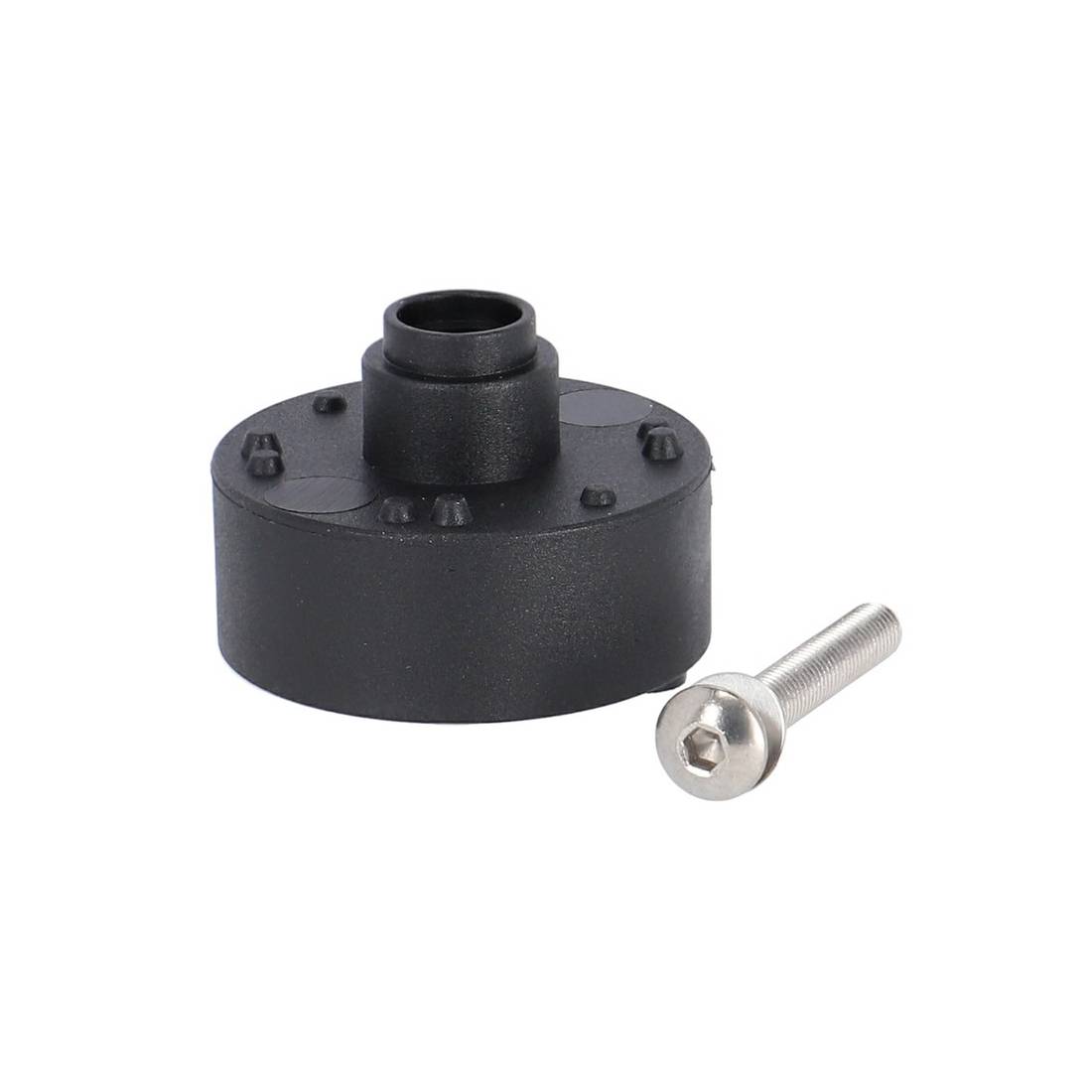 Krampe Spiegel-Erhöhung, 16 mm, schwarz