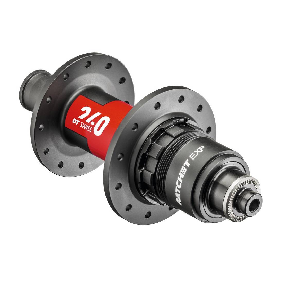DT Swiss Hinterrad-Nabe 240 EXP Road non disc 130mm/5mm QR, 28 Loch, Sram XDR, schwarz